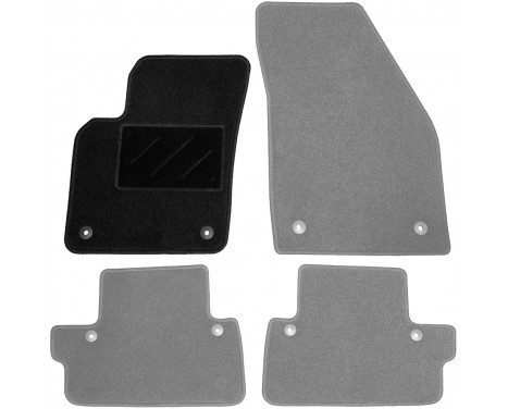 Car mat Front Left Volvo C30 2007- 1-piece