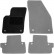 Car mat Front Left Volvo C30 2007- 1-piece