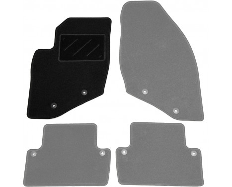 Car mat Front Left Volvo V70 / XC70 2001-2007 1-piece