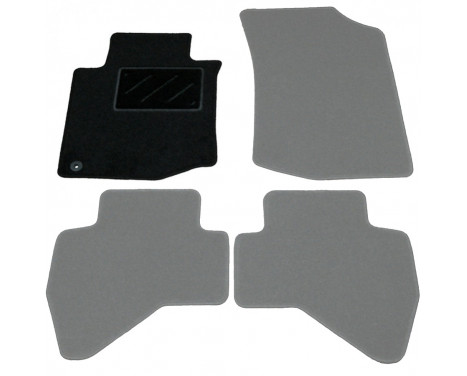 Car mat left for Citroen C1 2005-2010 1-piece