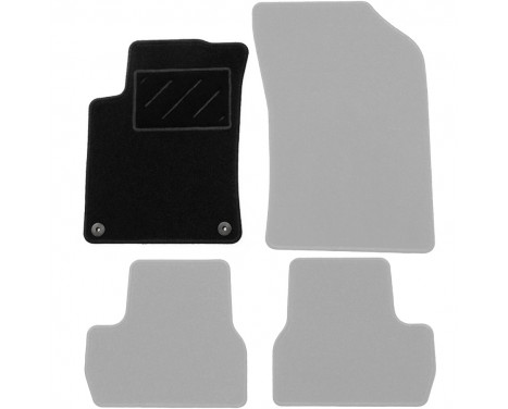 Car mat left for Citroen C3 / DS3 2010- 1-piece