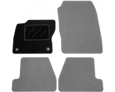 Car mat left for Ford Focus 2011-2015 1-piece