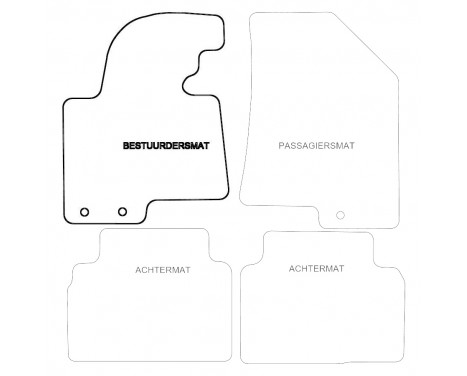 Car mat left for Kia Sportage 2011- 1-piece, Image 3