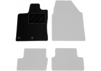 Car mat left for Nissan Qashqai 2010-2013 1-piece