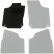 Car mat left for Opel Corsa C 2001-2005 1-piece