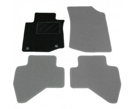 Car mat left for Peugeot 107 2010-2014 1-piece