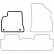 Car mat left for Peugeot 5008 2009- 1-piece, Thumbnail 3