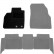 Car mat left for Renault Scenic II 2003-2009 swb 1-piece