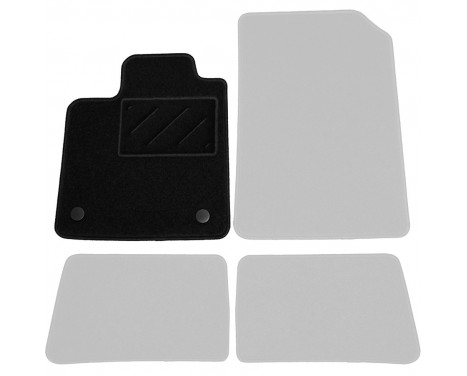 Car mat left for Renault Twingo II 2011-2014 1-piece