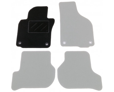 Car mat left for VW Golf V / Jetta 2003-2007 1-piece