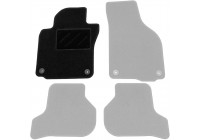 Car mat left for VW Golf VI 2008-2012, Cabriolet 2012-, 1-piece