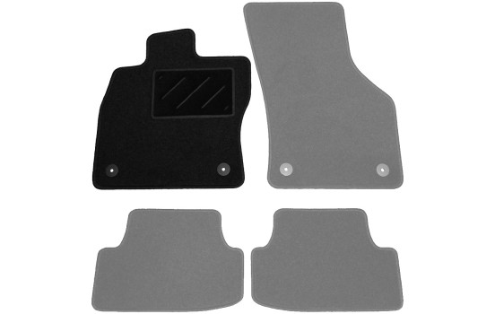 Car mat left for VW Golf VII 2012- 1-piece