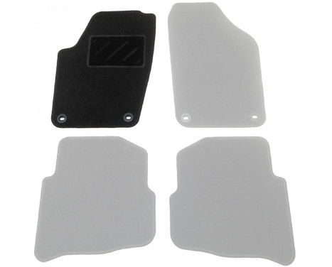 Car mat left for VW Polo 9N 2002-2007 1-piece