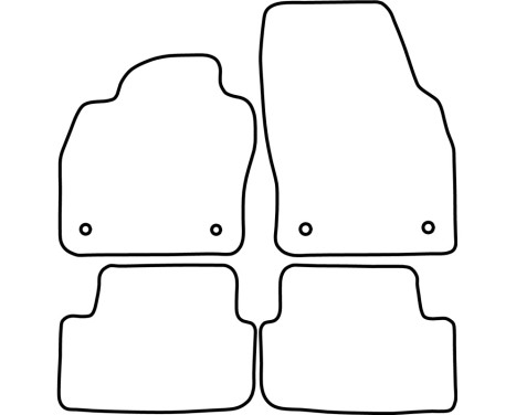Car mat Seat Ibiza 6F 2017- & Arona 2017-, Image 2