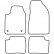 Car Mats Alfa Romeo Giuletta 2010-2016, Thumbnail 2