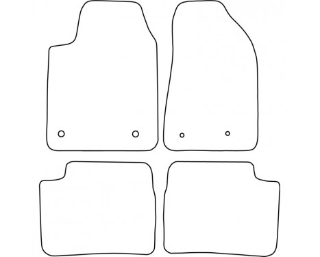 Car Mats Alfa Romeo Giuletta 2016-, Image 2