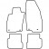 Car Mats Alfa Romeo Mito from year of construction 2008, Thumbnail 2