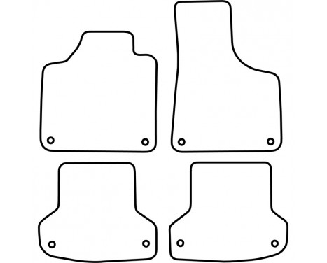 Car Mats Audi A3 2003-2012, Image 2