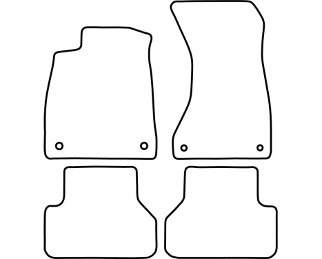 Car mats Audi A5 II (F5) 2016-, Image 2