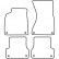 Car Mats Audi A6 2011- (velours), Thumbnail 6