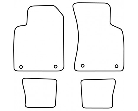 Car Mats Audi Audi TT 1999-2006 (Velours), Image 6