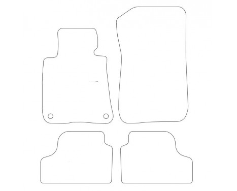 Car mats BMW 3-Series E92 Coupe 2006- 4-parts, Image 2