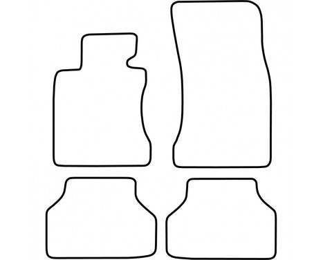 Car mats BMW 5 series (E60-E61) 2003-2011 (velours), Image 6