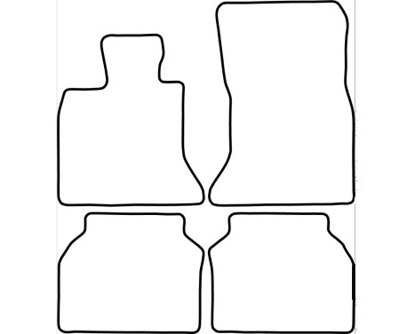 Car mats BMW 5 series (F07) GT from 2009, Image 3