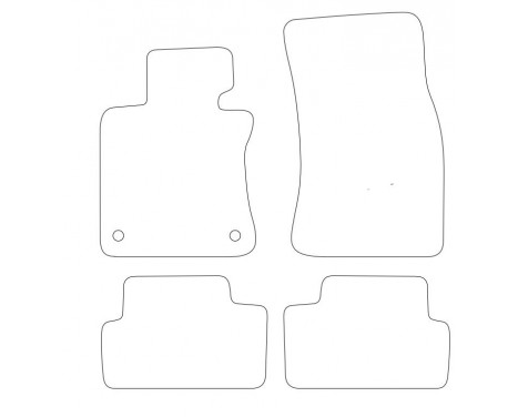 Car mats BMW 6-Series E64 Convertible 2005- 4-parts, Image 2