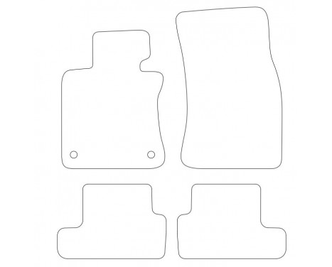 Car mats BMW 6-Series E64 Convertible 2005- 4-parts, Image 2