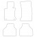 Car mats BMW 7-Series E65 2001-2009 4-part, Thumbnail 2