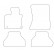 Car mats BMW X6 E72 2008- 4-parts, Thumbnail 2
