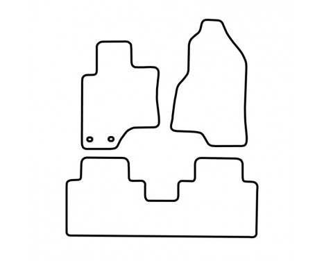 Car Mats Chevrolet Captiva 2006-2011, Image 2