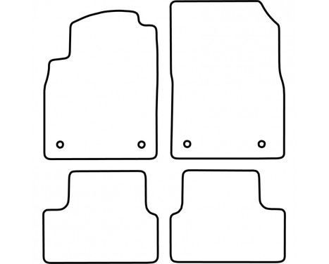 Car Mats Chevrolet Cruze 2009-, Image 2
