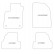 Car Mats Chevrolet Trax 2013- 4-parts, Thumbnail 2