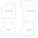 Car Mats Citroen C-Crosser, Peugeot 4007 2007- 4-pieces, Thumbnail 2