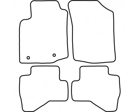 Car Mats Citroen C1 2014-