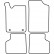 Car Mats Citroen Xantia 1997-2004, Thumbnail 2