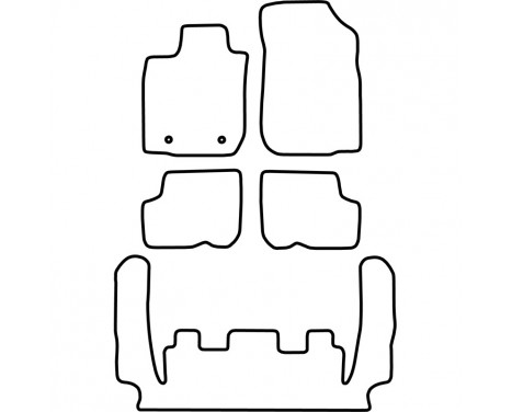 Car Mats Dacia Dacia Logan MCV 2005-2013 (7 persons), Image 2