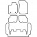 Car Mats Dacia Dacia Logan MCV 2005-2013 (7 persons), Thumbnail 2