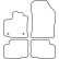 Car Mats Dacia Lodgy 2012- (5-Persons), Thumbnail 2