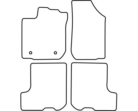 Car Mats Dacia Sandero from 2013, Image 3