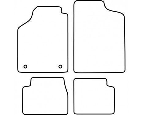 Car Mats Daihatsu Charade 1993-2001, Image 2