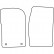 Car Mats Daihatsu Feroza 1991-1998, Thumbnail 2