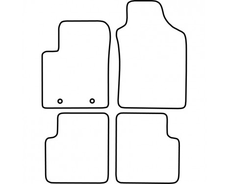 Car Mats Fiat 500 2007-2013, Image 2