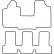 Car Mats Fiat Multipla 1998-2007, Thumbnail 2