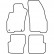 Car Mats Fiat Punto Evo (5 doors) 2009-2014, Thumbnail 2