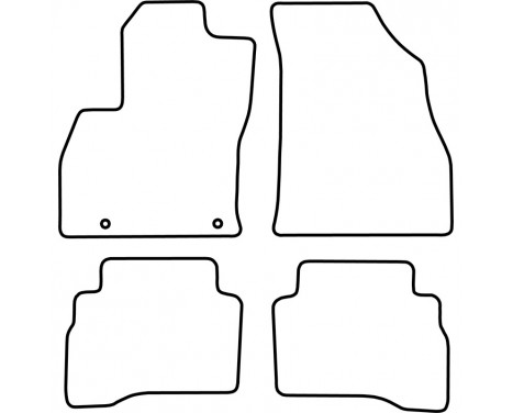 Car Mats Fiat Qubo 2008-, Image 2