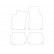 Car mats for Audi A6 2004-2007 4-piece, Thumbnail 9