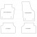 Car mats for Audi Q3 2012- 4-piece, Thumbnail 2